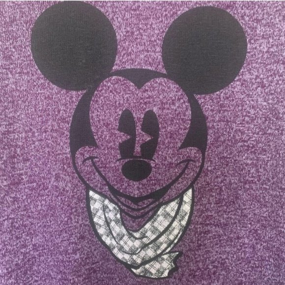 Disney Mickey Mouse Purple Sweater - Picture 3 of 3